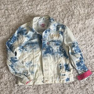 Levi’s Gucci Blue Tie-Dye Denim Jacket